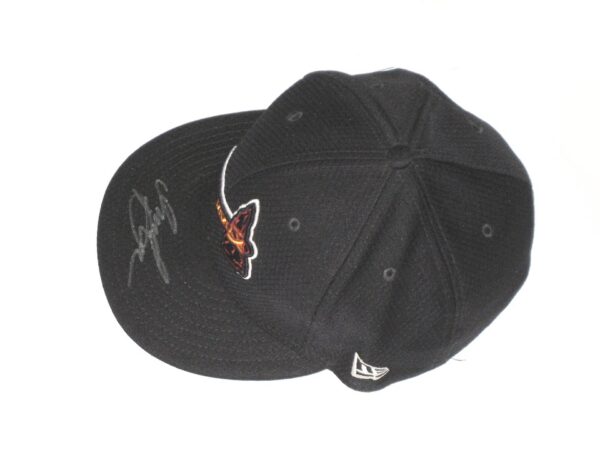 Indigo Diaz Game Worn & Signed Official Atlanta Braves Spring Training New Era 59FIFTY Hat