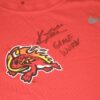 Kevin Josephina Game Worn & Signed Official Florida Fire Frogs Nike Dri-Fit Shirt