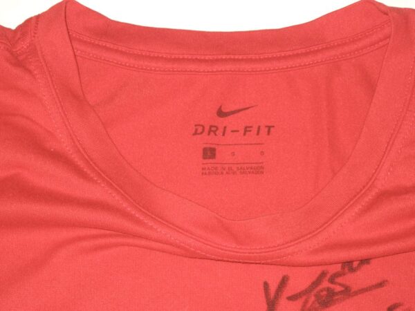 Kevin Josephina Game Worn & Signed Official Florida Fire Frogs Nike Dri-Fit Shirt