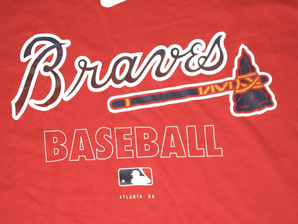 Shean Michel 2021 Practice Worn & Signed Official Atlanta Braves Baseball  Nike Dri-Fit XL Shirt - Big Dawg Possessions