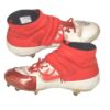 Will Latcham 2021 Mississippi Braves Game Used & Signed WL Nike Baseball Cleats