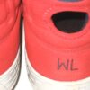 Will Latcham 2021 Mississippi Braves Game Used & Signed WL Nike Baseball Cleats