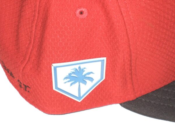 Will Latcham Game Used & Signed Official St Louis Cardinals Spring Training New Era 59FIFTY Hat