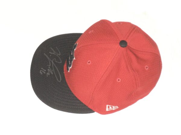 Will Latcham Game Used & Signed Official St Louis Cardinals Spring Training New Era 59FIFTY Hat