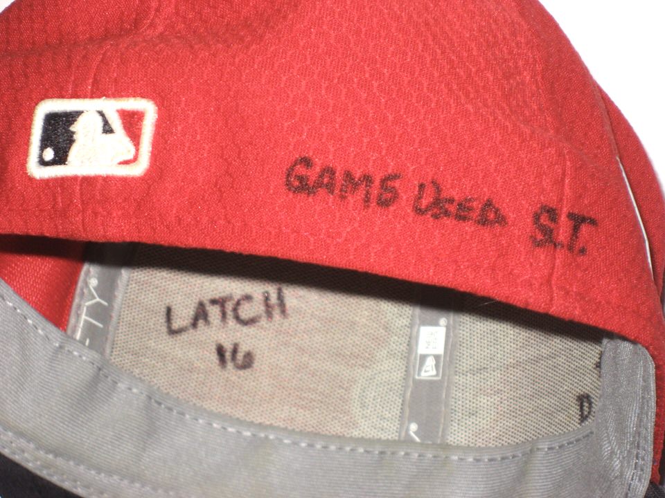 Will Latcham Game Used & Signed Official St Louis Cardinals Spring Training  New Era 59FIFTY Hat - Big Dawg Possessions