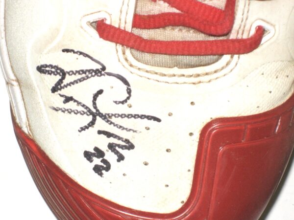 Will Latcham Springfield Cardinals Game Worn & Signed W L Nike Alpha Baseball Cleats