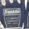 Andrew Moritz 2021 Rome Braves Game Worn & Signed Blue & Grey Franklin Batting Gloves