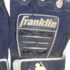 Andrew Moritz 2021 Rome Braves Game Worn & Signed Blue & Grey Franklin Batting Gloves