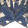 Andrew Moritz 2021 Rome Braves Game Worn & Signed Blue & Grey Franklin Batting Gloves