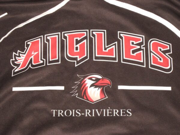 Colby Morris Team Issued Official Trois-Rivières Aigles Easton Pullover XXL Hoodie Sweatshirt