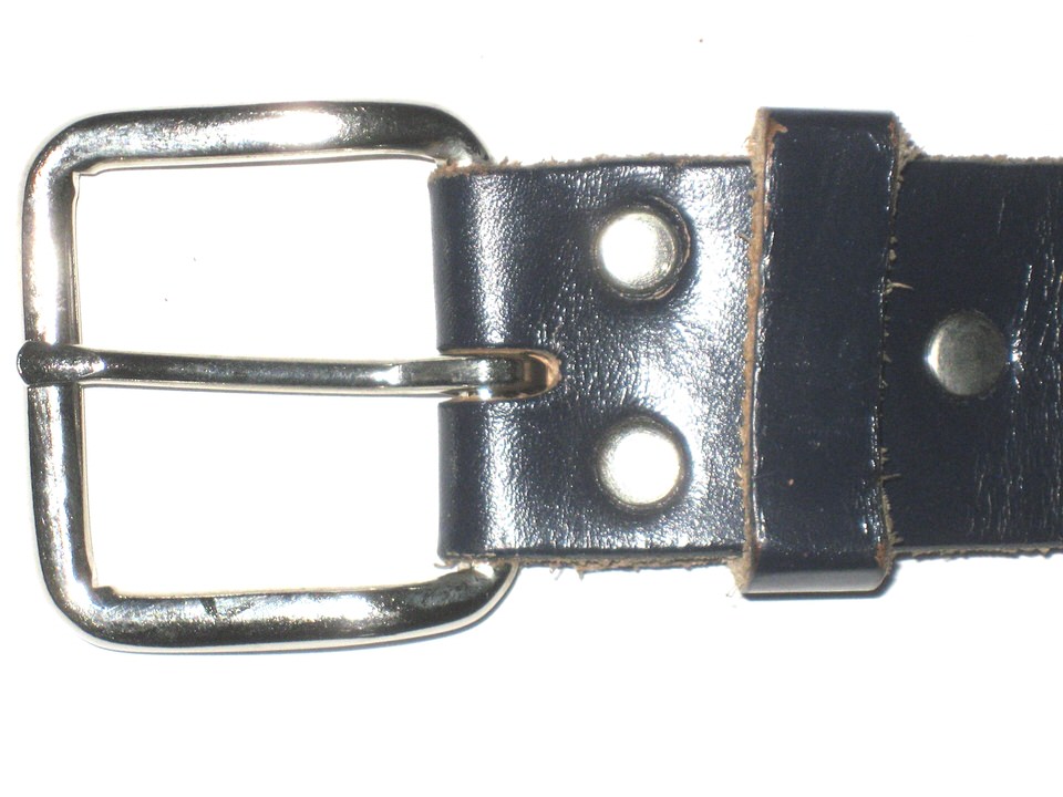 Gordon Graceffo Villanova Wildcats Game Worn & Signed Go Cats! Official Navy Blue Leather Belt