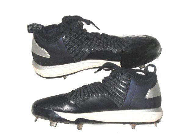 Hunter Schryver 2021 Charlotte Knights Game Worn & Signed Adidas Baseball Cleats