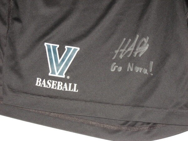 Hunter Schryver Player Issued & Signed Official Villanova Wildcats Baseball #8 Nike Dri-Fit Shorts