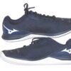 Jake Higginbotham 2021 Rome Braves Training Worn & Signed Blue Mizuno TF-02 Shoes1