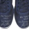 Jake Higginbotham 2021 Rome Braves Training Worn & Signed Blue Mizuno TF-02 Shoes