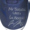Jake Higginbotham 2021 Rome Braves Training Worn & Signed Blue Mizuno TF-02 Shoes