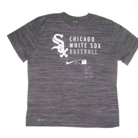 Jonathan Stiever Player Issued & Signed Official Chicago White Sox Baseball 53 STIEVER Nike Dri-Fit XL Shirt