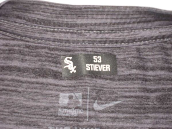 Jonathan Stiever Player Issued & Signed Official Chicago White Sox Baseball 53 STIEVER Nike Dri-Fit XL Shirt