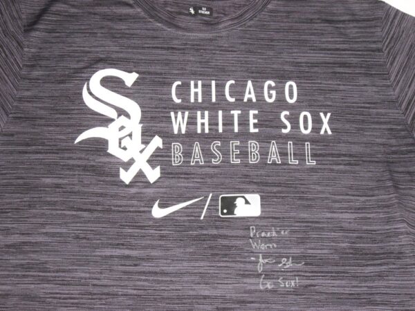 Jonathan Stiever Player Issued & Signed Official Chicago White Sox Baseball 53 STIEVER Nike Dri-Fit XL Shirt