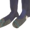 Kevin Josephina 2021 Rome Braves Game Worn & Signed Blue & Grey Stance MLB Socks