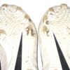 Matthew Swain Fort Myers Mighty Mussels Game Worn & Signed Blue & White Nike Alpha Baseball Cleats