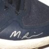 Matthew Swain Fort Myers Mighty Mussels Game Worn & Signed Blue & White Nike Alpha Baseball Cleats