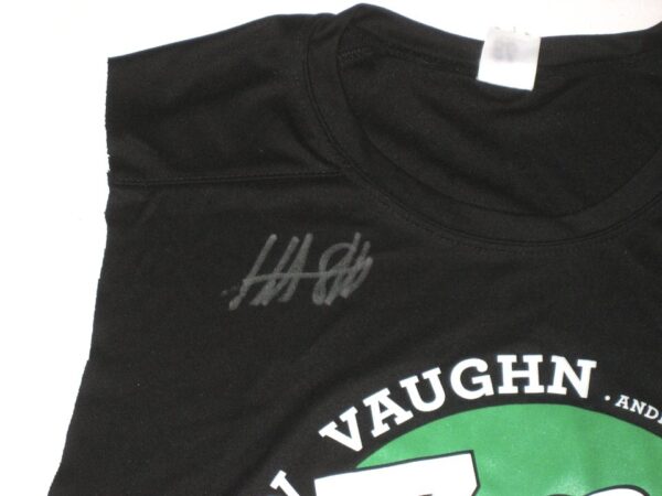 Hunter Schryver 2021 Charlotte Knights Practice Worn & Signed Andrew Vaughn Chicago White Sox XL Shirt