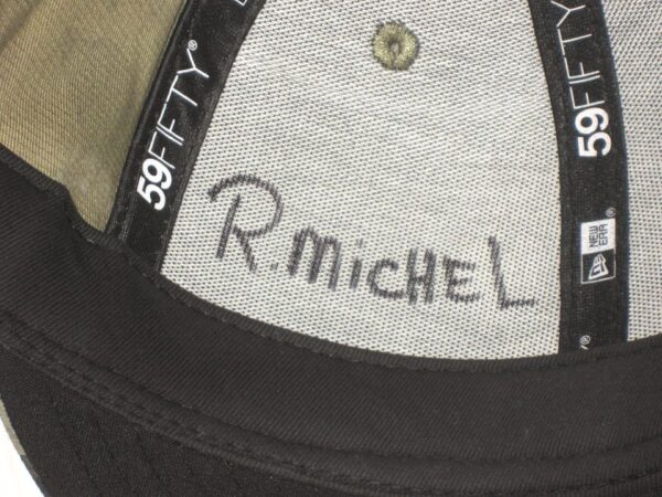 Shean Michel Game Worn & Signed Official Camouflage Rome Braves Military Appreciation New Era 59FIFTY Fitted Hat