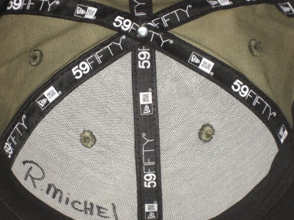 Shean Michel Game Worn & Signed Official Camouflage Rome Braves Military Appreciation New Era 59FIFTY Fitted Hat