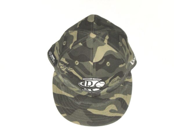 Shean Michel Game Worn & Signed Official Camouflage Rome Braves Military Appreciation New Era 59FIFTY Fitted Hat