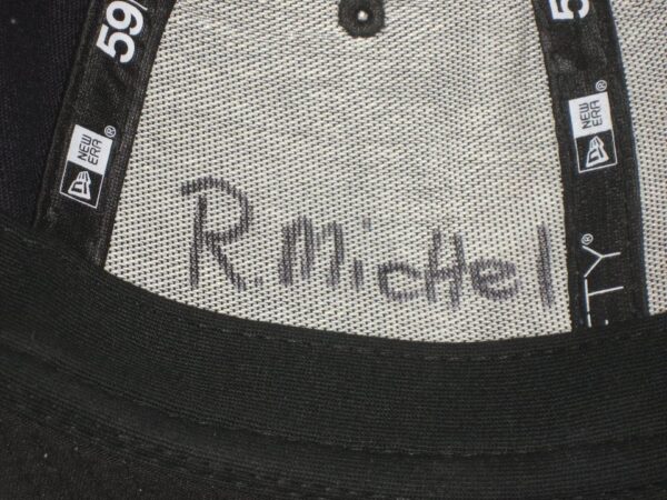 Shean Michel Game Worn & Signed Official Rome Braves Home New Era 59FIFTY Fitted Hat