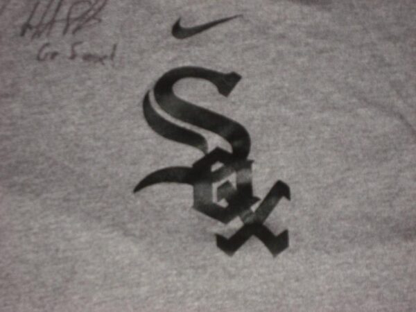 Hunter Schryver Player Issued & Signed Official Chicago White Sox 86 SCHRYVER Pullover Hoodie Sweatshirt