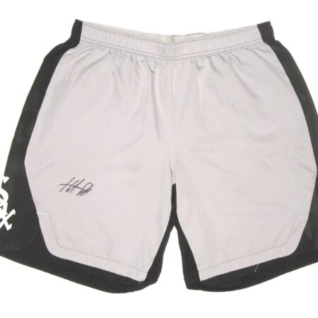 Hunter Schryver Team Issued & Signed Official Chicago White Sox Authentic Collection Nike Dri-Fit XL Shorts