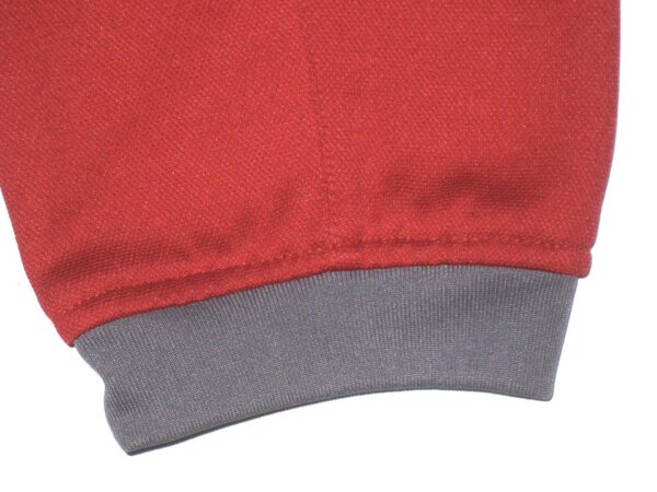 Jonathan Stiever Team Issued Official Crimson Indiana Hoosiers Adidas XL Pullover Sweatshirt