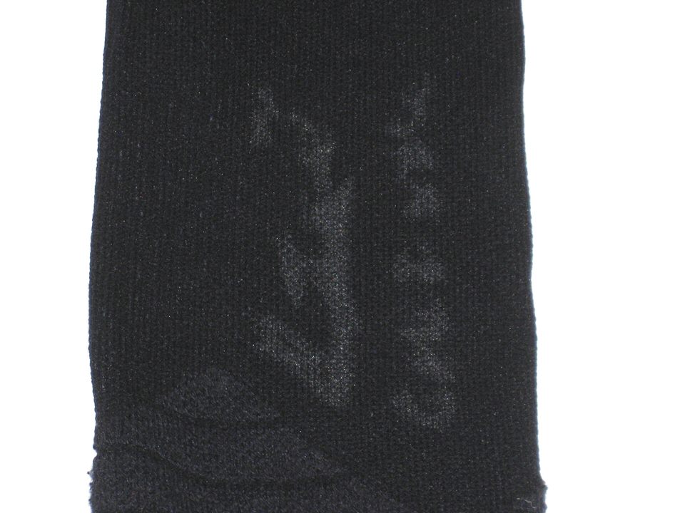 Kevin Josephina 2021 Rome Braves Game Used & Signed Blue & Grey Stance MLB Socks