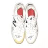 Tyler Johnson 2021 Charlotte Knights Game Worn & Signed White & Black New Balance Baseball Cleats