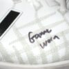 Tyler Johnson 2021 Charlotte Knights Game Worn & Signed White & Black New Balance Baseball Cleats