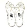 Tyler Johnson 2021 Charlotte Knights Game Worn & Signed White & Black New Balance Baseball Cleats