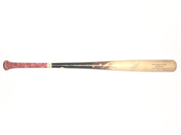 Cesar Rodriguez 2021 FCL Braves Game Used & Signed Victus Pro Reserve VR2 Maple Baseball Bat - CRACKED
