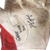 Drew Campbell 2022 Rome Braves Game Worn & Signed Red Lizard Skins Batting Gloves