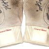 Drew Campbell 2022 Rome Braves Game Worn & Signed Red Lizard Skins Batting Gloves