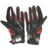 Drew Campbell Game Worn & Signed Official Louisville Cardinal Team Logo Adidas Adizero Gloves