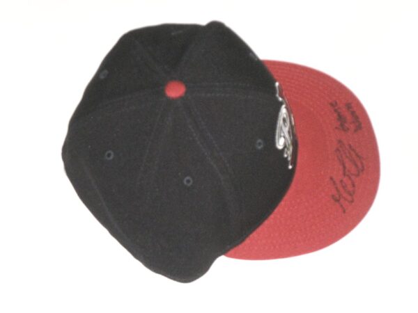 Gordon Graceffo Game Worn & Signed Official Palm Beach Cardinals Alternate New Era 59FIFTY Hat