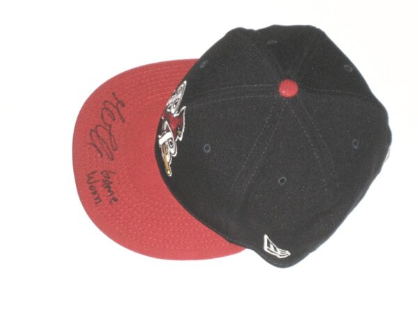 Gordon Graceffo Game Worn & Signed Official Palm Beach Cardinals Alternate New Era 59FIFTY Hat