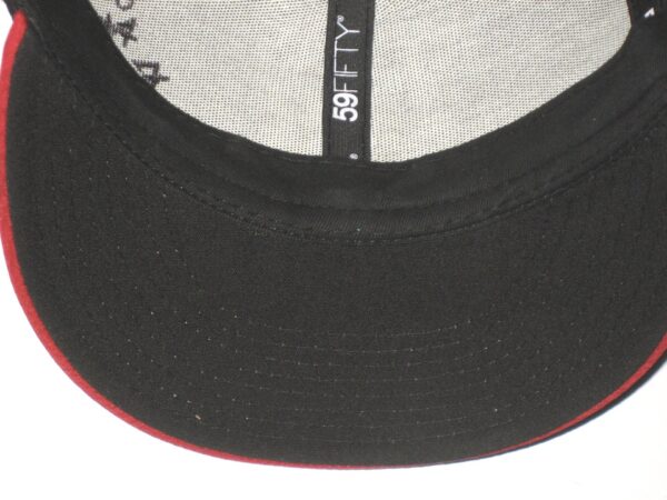Gordon Graceffo Game Worn & Signed Official Palm Beach Cardinals Alternate New Era 59FIFTY Hat