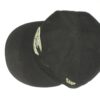 Hunter Schryver 2021 Game Worn & Signed Black Charlotte Knights Home New Era 59FIFTY Fitted Hat