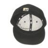 Hunter Schryver 2021 Game Worn & Signed Black Charlotte Knights Home New Era 59FIFTY Fitted Hat