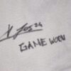 Kevin Josephina Rome Braves Game Worn & Signed Gray Authentic Majestic Pants