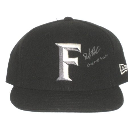 Riley Delgado Game Worn & Signed Official Florida Fire Frogs Alternate New Era On-Field 59FIFTY Fitted Hat