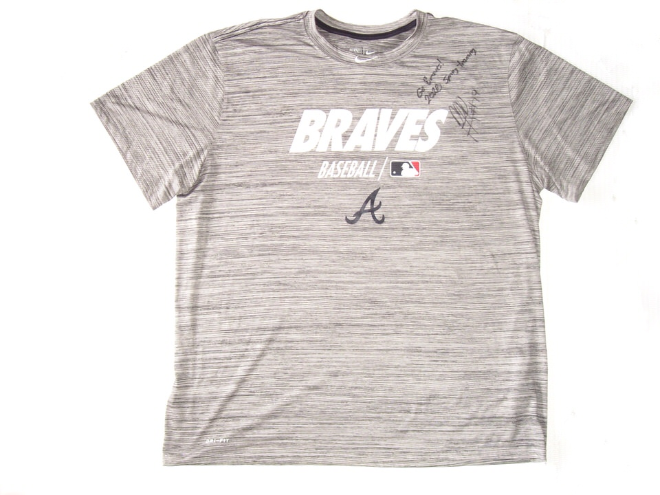 atlanta braves dri fit shirt